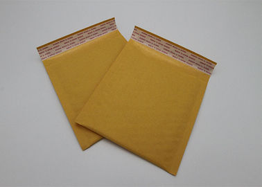 Bollettini gialli della bolla di carta kraft di stampa offset con 2 lati di sigillatura
