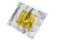 Borse gialle di Logo Aluminum Foil termosaldate per la spedizione dei componenti elettronici